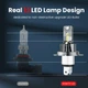 Светодиодная BI LED лампа H4 mini ISAMUTO FI281 ближний-дальний свет узкий диод, правильный луч 1шт - изображение 3