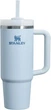 Термочашка стальная с двойной вакуумной изоляцией Stanley Quencher H2.0 Flowstate 0,89 л Glacier - изображение 1