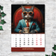 Календарь А4 перекидной настенный EL GATO GOMEZ 13 листов ENTERSTORE (art. 250141а4) - изображение 4