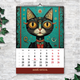 Календарь А4 перекидной настенный EL GATO GOMEZ 13 листов ENTERSTORE (art. 250141а4) - изображение 8