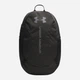 Рюкзак спортивный 26,5 л тканевый вмещает формат А4 Under Armour UA Hustle Lite Backpack 6000399-001 Черный (198632084328) - изображение 1