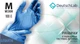 Упаковка Перчатки DeutschLab осмотровые нитриловые текстурированные нестерильные без пудры Размер М 100 шт + 100 шт Голубые (453460205-1) - изображение 2