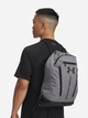 Рюкзак спортивный 22 л тканевый вмещает формат А4 Under Armour UA Hustle Sackpack 6000519-025 Серый (198632084083) - изображение 2
