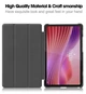 Чохол Smart Case на Lenovo Tab One (8.7") / чохол для планшета з функцією підставки / чорний - зображення 4