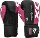 Боксерские перчатки RDX REX F4 PINK/BLACK-12 унций (капа в комплекте) (BGR-F4P-12OZ) - изображение 4