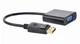 Перехідник Cablexpert DisplayPort - VGA 0.15м Black (A-DPM-VGAF-02) - зображення 1