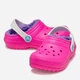 Детские кроксы-сабо утепленные для девочки Crocs Classic Lined Clog T 207009-6TX 25-26 (C9) Розовые (196265747351) - изображение 2