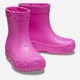 Детские резиновые сапоги для девочки Crocs Classic Boot K 208544-6UB 30-31 (C13) Розовые (196265403356) - изображение 1