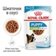 Вологий корм для щенят ROYAL CANIN Роял канін XSMALL PUPPY шматочки в соусі 0.085 кг 12шт. - изображение 9