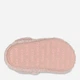 Детские теплые комнатные тапочки для девочки Crocs Classic Cozzzy Slipper T 210857-6TY 20-21 (C5) Розовые (196265887651) - изображение 4