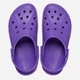 Детские кроксы-сабо для девочки Crocs Bayaband Clog K 207019-5AV 30-31 (C13) Фиолетовые (196265748013) - изображение 5