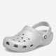 Детские кроксы-сабо для девочки Crocs Classic Glitter Clog T 206992-0IC 19-20 (C4) Серебристые (196265550425) - изображение 2