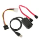 Адаптер перехідник USB SATA IDE 2.5/3.5 з блоком живлення конвертер для вінчестера CD-ROM 773381 - зображення 2