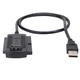 Адаптер перехідник USB SATA IDE 2.5/3.5 з блоком живлення конвертер для вінчестера CD-ROM 773381 - зображення 9