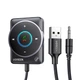 Bluetooth аудіо ресивер UGREEN CM723 Bluetooth Receiver Audio Adapter (BT5.4) Black - зображення 3