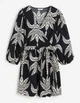 Сукня H&M Ж1118292 (1161640003) колір білий чорний (Ж1118292 - 211799) - изображение 1