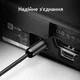 Оптический аудио кабель toslink для телевизора UGREEN AV122 Optical Audio Cable Pro кабель тослинк spdif для звука 3 метра черный (70893) - изображение 7