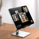 Металлическая подставка для планшета на стол UGREEN LP134 Foldable Metal Tablet Stand настольный держатель для айпада серый (40393) - изображение 2