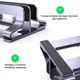 Вертикальная подставка для ноутбука на стол UGREEN LP258 Vertical Laptop Stand Dual-slot держатель для макбук на два устройства серый (60643) - изображение 5