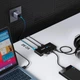 KVM switch USB переключатель на 2 компьютера UGREEN US216 2 In 4 Out USB 3.0 Sharing Switch Box квм свитч для 2 пк черный (30768) - изображение 4