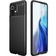 Чохол VVawe Premium TPU Ultimate Experience Silicone Case Carbon для Xiaomi Mi 11 Lite 4G/ 5G/ 11 Lite NE 5G black - зображення 1
