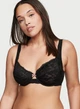 Бюстгалтер The Fabulous by Victoria’s Secret Full Cup Lace Bra 95G чорний - изображение 2