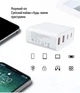 Зарядний пристрій XON PowerCharge 100W (PD100) USB Type-C Білий (PCCW100A1С1W 7287) - зображення 4