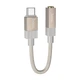 Адаптер перехідник Hoco UPA32C Type-C to Jack 3.5, 15cm, gold - зображення 2