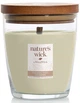 Ароматична свічка з ароматом кашеміру Woodwick Nature’s Wick Cashmere Wool 284 г - зображення 1