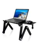 Столик трансформер для ноутбука Laptop Table T8 портативная подставка с вентилятором - изображение 4