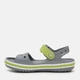 Детские сандалии для мальчика Crocs Bayaband Sandal 205400-025 29 (C12) Серые (191448228238) - изображение 3