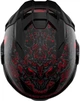Шолом ICON Ultraflite Misanthrope MIPS, XXL, Чорний матовий/Червоний (3032836) - зображення 6