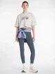 Спортивные леггинсы для фитнеса высокие женские New Balance Sleek Pocket WP51268GT S Темно-серые (197967338021) - изображение 4