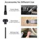 Автомобільний пилосос Бездротовий VACCUM CLEANER E-6 XL-830 з насадками USB - зображення 6
