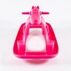 Качалка-лошадка Doloni Toys 90х50см пластиковая с ручками, розовая до 30 кг 05550/5 - изображение 4