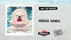 Мягкая плюшевая игрушка Монстр Ёжик Грог Fuggler Ugly Monster Vacay Vibes Hedge Grog (15714J) - изображение 4