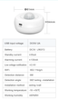 Датчик руху + освітлення WiFi, живлення від USB, Tuya, Smart life, - зображення 2