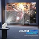 Игровой проектор Smart TV 3D Game для кино и игр смарт домашний кинотеатр с джойстиками 4K Android 11 1080P 1280*720P HD Dual Wi-Fi 6 Bluetooth 5.0 з пультом ДУ 30000 игр UKC S40 Max - изображение 7