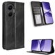 Чехол-книжка Deexe Retro Style для Xiaomi Poco F7 - Black - изображение 2