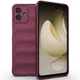 Силиконовый (TPU) чехол Deexe Terra Case для Samsung Galaxy A07 (A075) - Wine Red - изображение 1