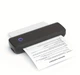 Термо принтер A4 портативный аккумуляторный 2000mAh Bluetooth без чернильная беспроводная печать документов тату через мобильное приложение APP Portable Thermal Printer UKC A4XE - изображение 1