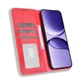Чохол-книжка Deexe Retro Style для Xiaomi Poco F7 - Red - зображення 5
