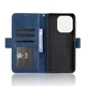 Чехол-книжка с кармашками Deexe Wallet Stand для OPPO A5x - Blue - изображение 4
