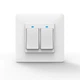 Wlacznik swiatla Tuya Moes Wi-Fi 2-gang bialy WS-EUY2 (5902135135624) - obraz 2