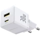Сетевое зарядное устройство Baseus Palm Fast Charger Type-C+USB 30W P1011160A213-00 White - изображение 2