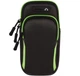 Чехол на руку Primo Sport универсальный спортивный для телефона до 6.5" - Black/Green - изображение 1