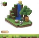 Магнитный конструктор ABS-пластик 128 кубиков зимний Minecraft (530660) - изображение 1