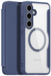 Etui z klapką DUX Ducis Skin X Pro na Samsung Galaxy S25+ z MagSafe i portfelem Blue (6971824160932) - obraz 1
