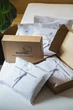 Комплект постельного белья Ecotton Евро 210х220 см Premium вышивка + кант Бежевый Перкаль (25144_000) - изображение 7