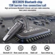 Беспроводная bluetooth гарнитура New Bee LC-B45 с шумопоглощением и чехлом White - изображение 5